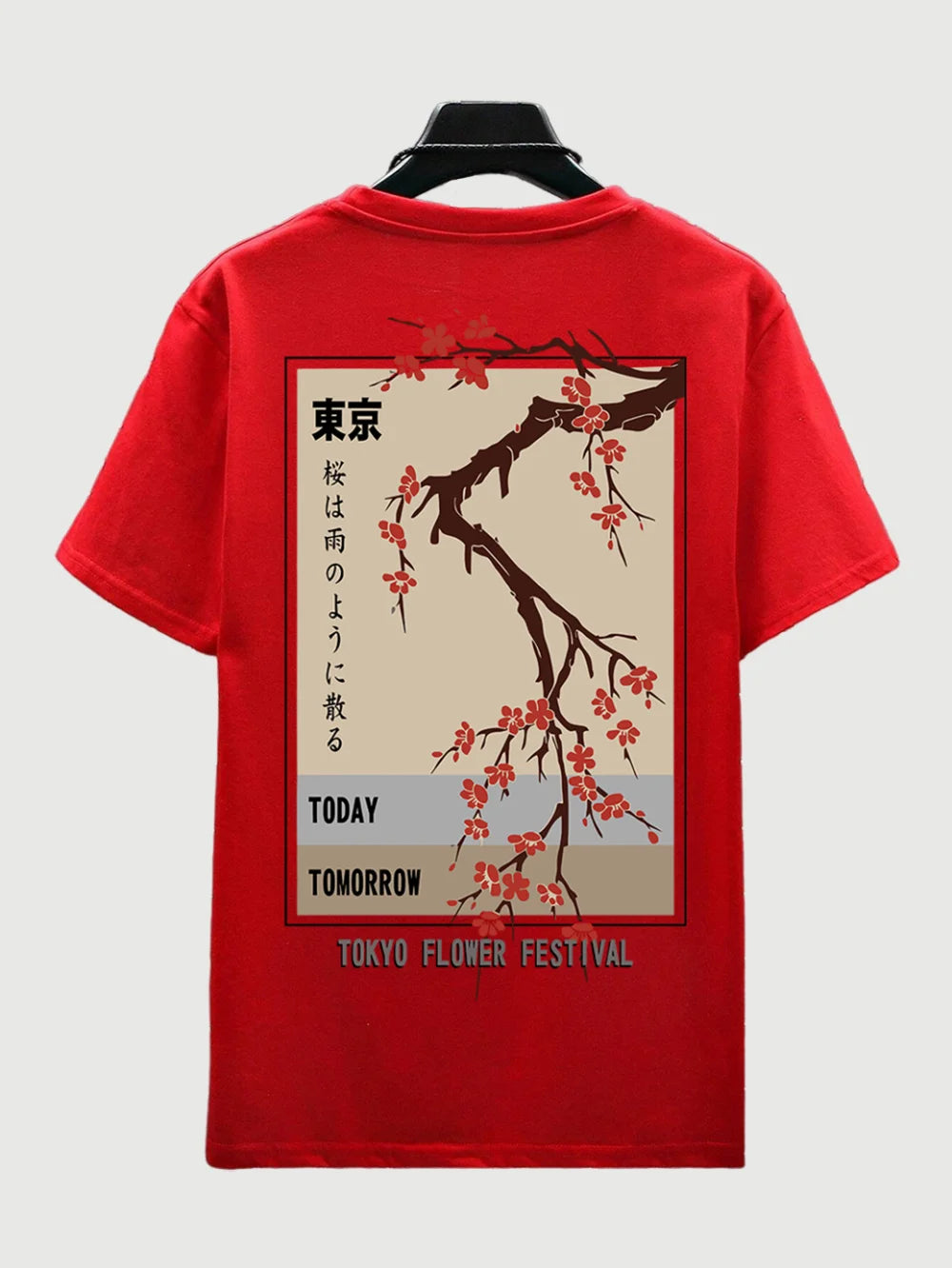 Tokyo Flower Shirt Unisex O-Neck