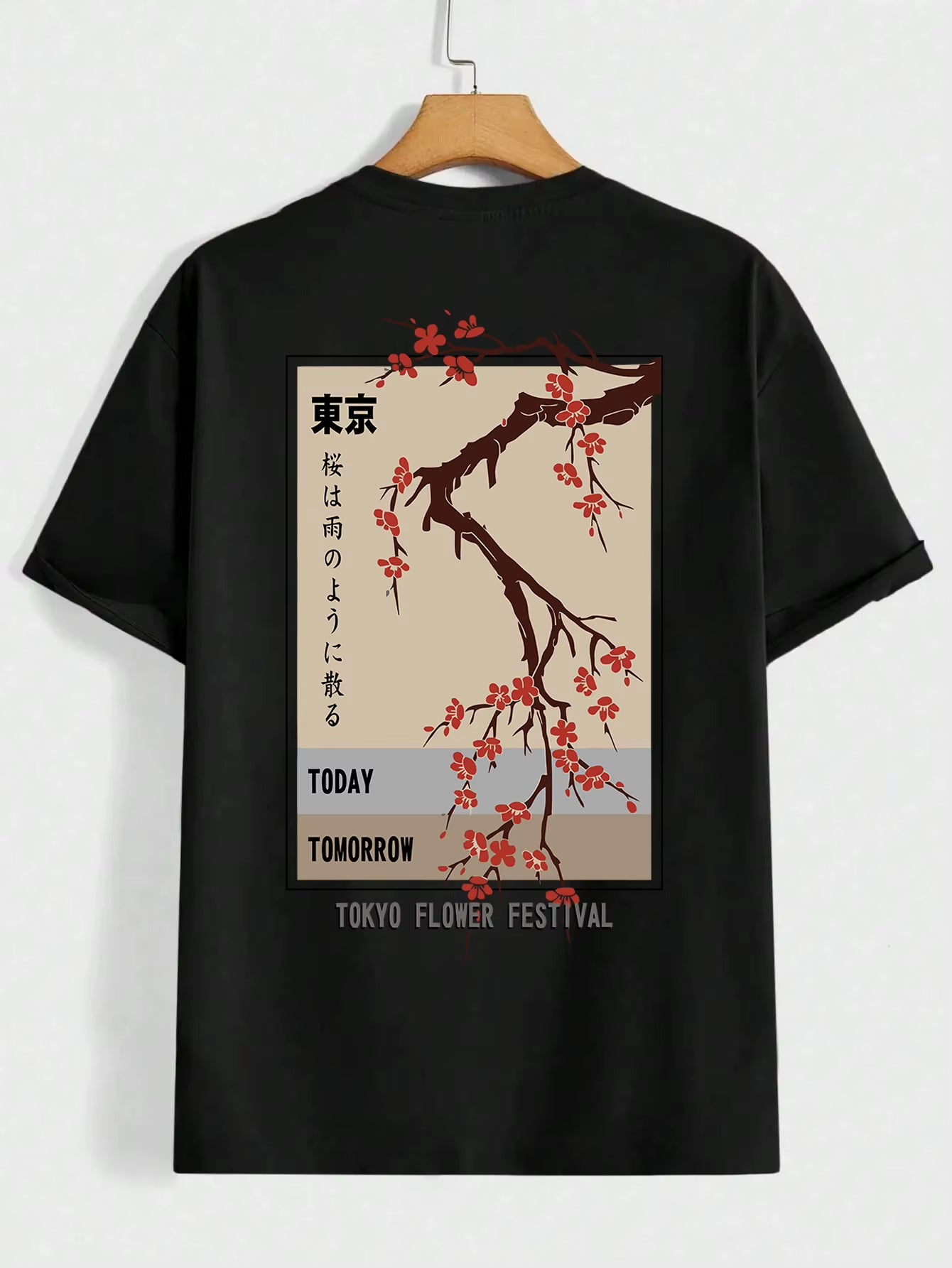 Tokyo Flower Shirt Unisex O-Neck