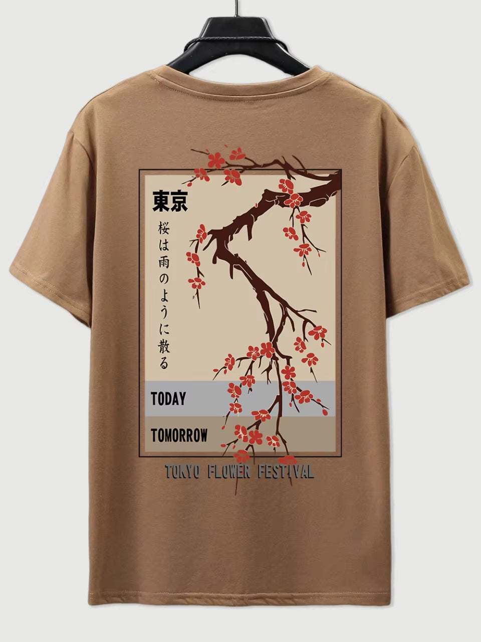Tokyo Flower Shirt Unisex O-Neck