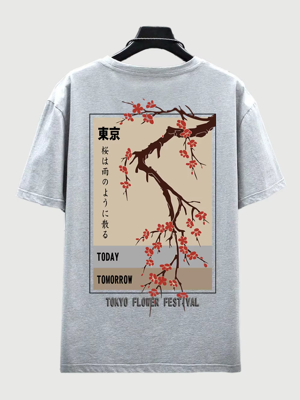 Tokyo Flower Shirt Unisex O-Neck