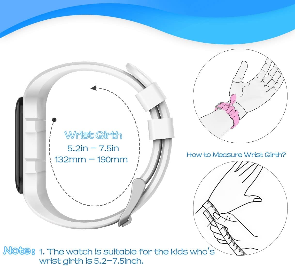 Multifunctional LED Digital Pedometer Watch for Kids with Stopwatch, Alarm, and Calorie Tracker