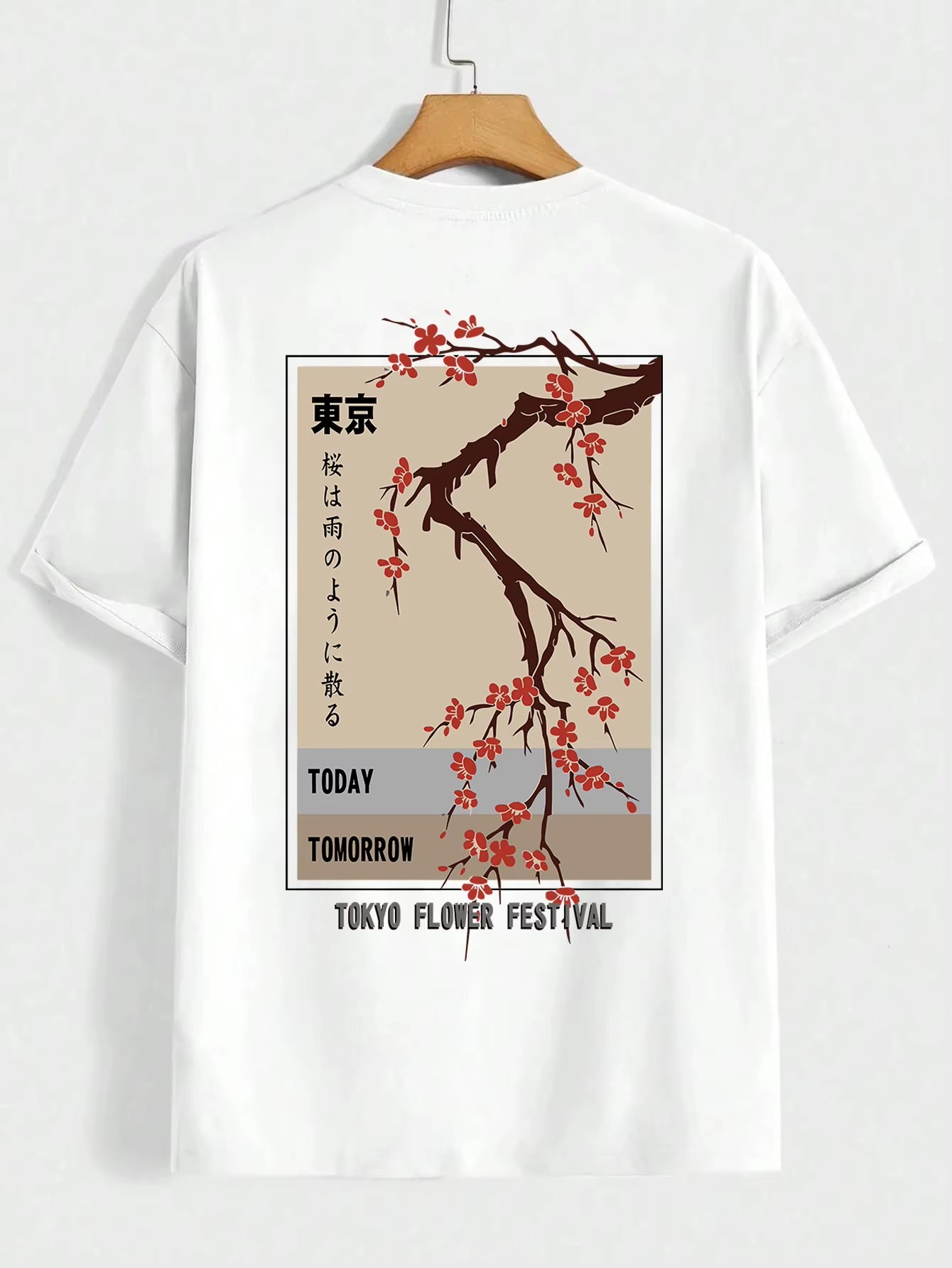 Tokyo Flower Shirt Unisex O-Neck
